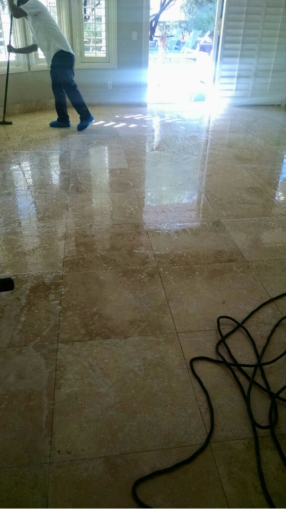 Kitchen Floor Sealing 